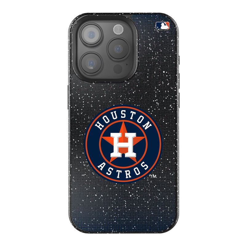 Houston Astros Linen iPhone Bling Phone Case for Apple iPhone