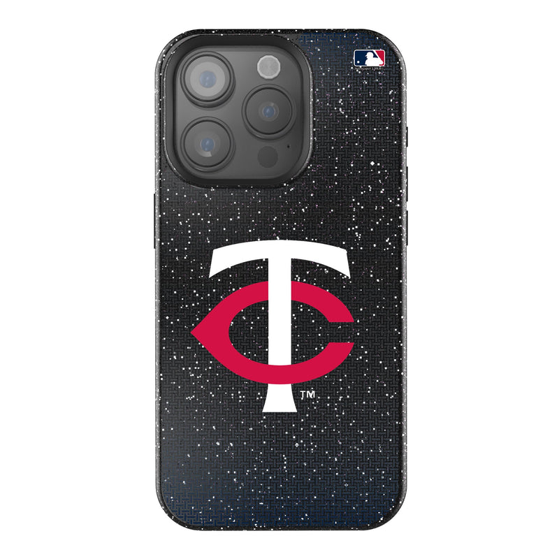 Minnesota Twins Linen iPhone Bling Phone Case for Apple iPhone