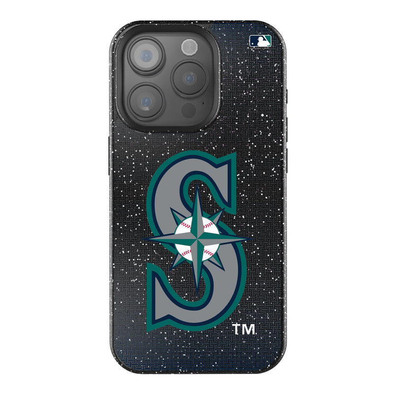 Seattle Mariners Linen iPhone Bling Phone Case for Apple iPhone