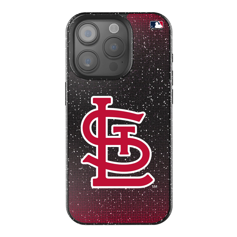 St Louis Cardinals Linen iPhone Bling Phone Case for Apple iPhone