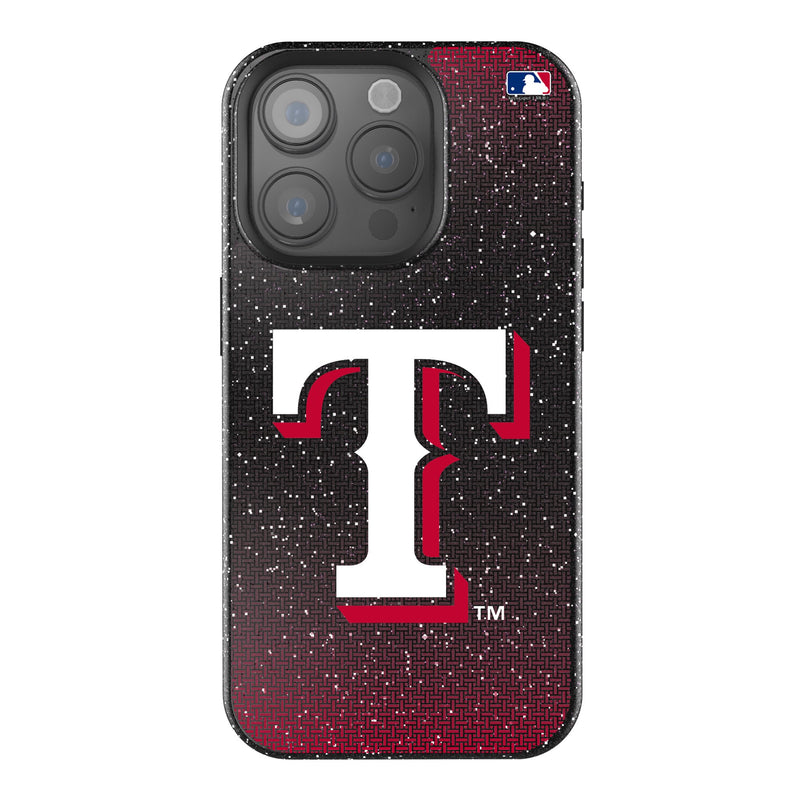 Texas Rangers Linen iPhone Bling Phone Case for Apple iPhone