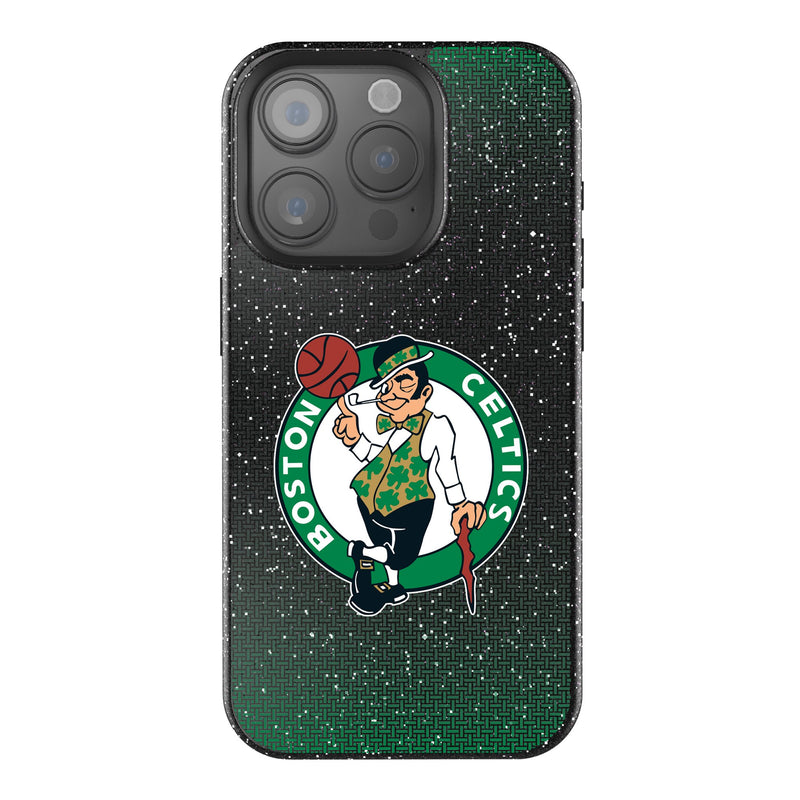 Boston Celtics Linen iPhone Bling Phone Case for Apple iPhone