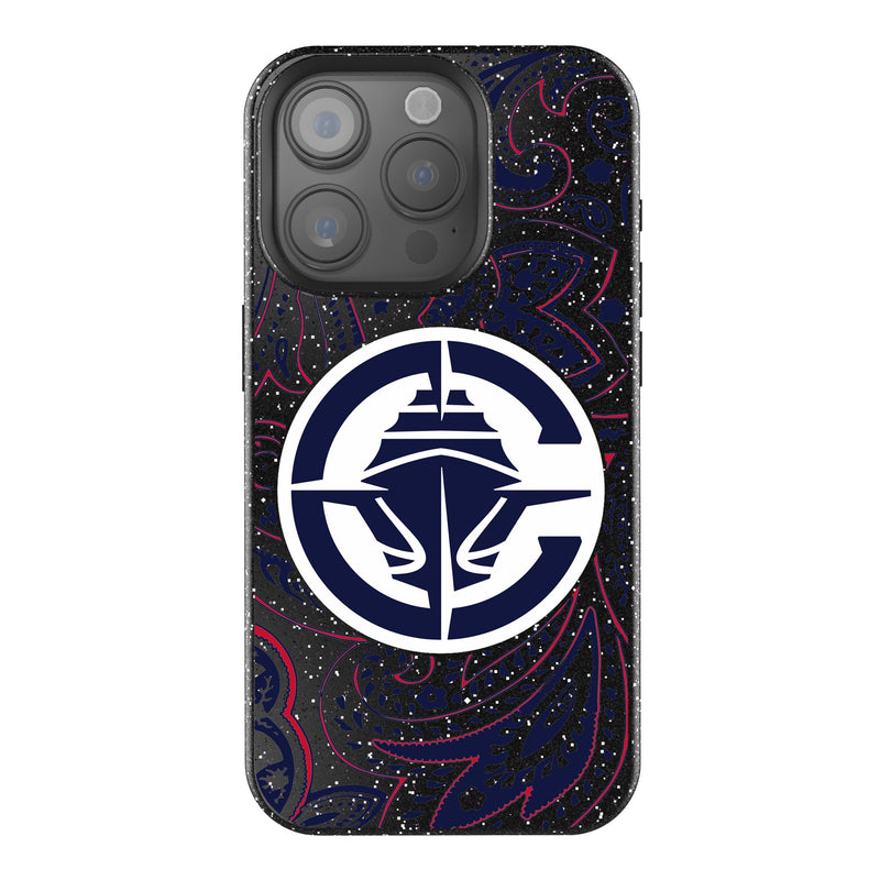 Los Angeles Clippers Paisley iPhone Bling Phone Case