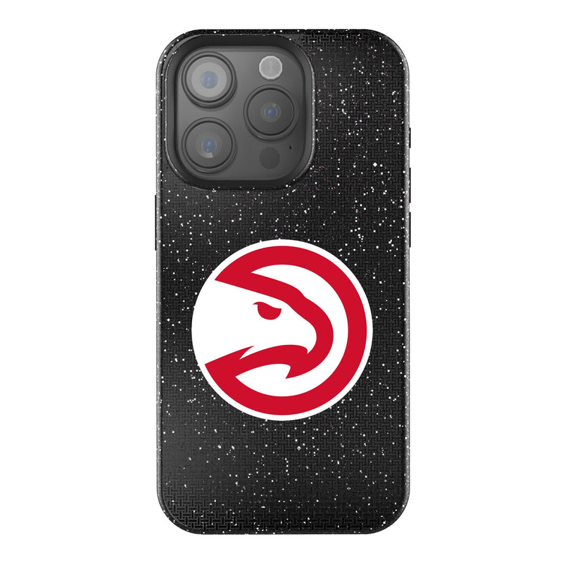 Atlanta Hawks Linen iPhone Bling Phone Case for Apple iPhone