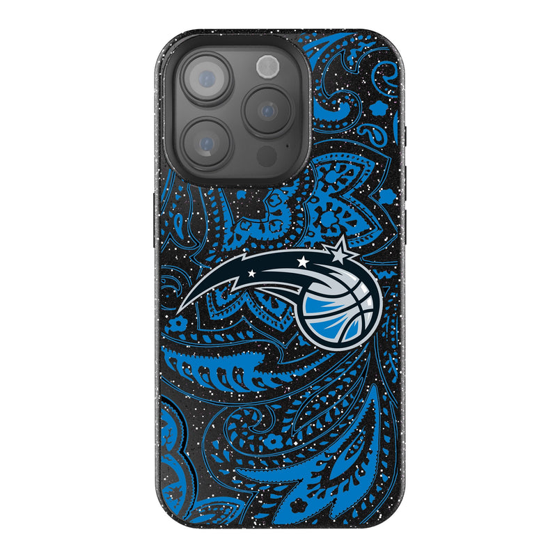 Orlando Magic Paisley iPhone Bling Phone Case