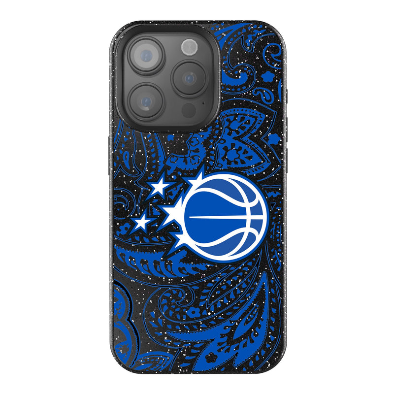 Orlando Magic Paisley iPhone Bling Phone Case for Apple iPhone