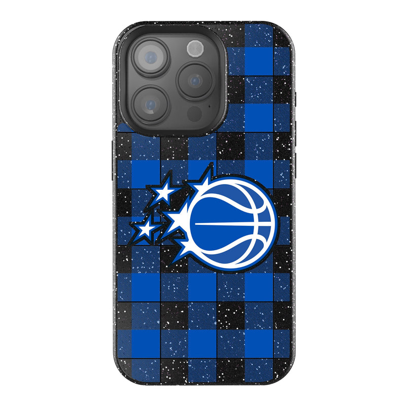 Orlando Magic Plaid iPhone Bling Phone Case for Apple iPhone