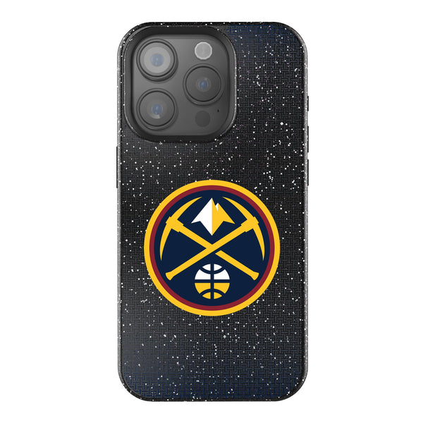Denver Nuggets Linen iPhone Bling Phone Case for Apple iPhone