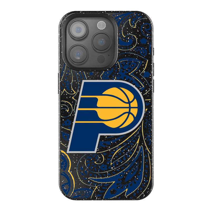 Indiana Pacers Paisley iPhone Bling Phone Case