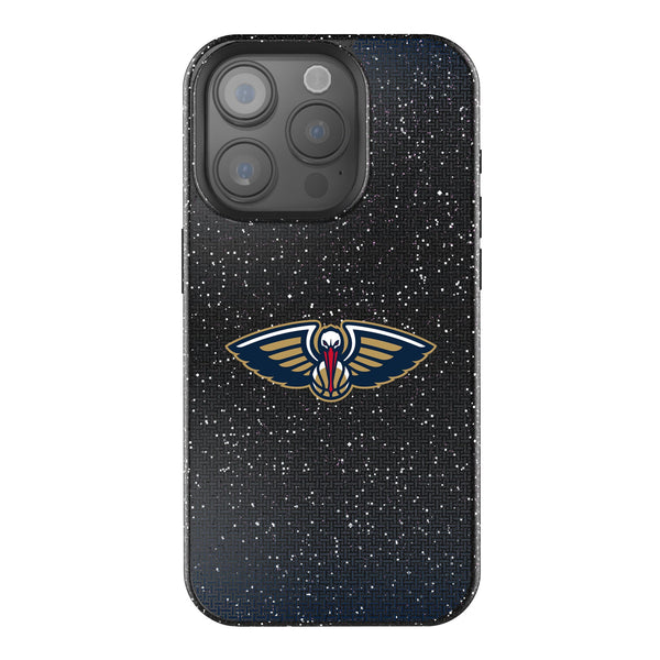 New Orleans Pelicans Linen iPhone Bling Phone Case for Apple iPhone
