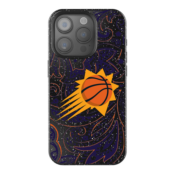 Phoenix Suns Paisley iPhone Bling Phone Case