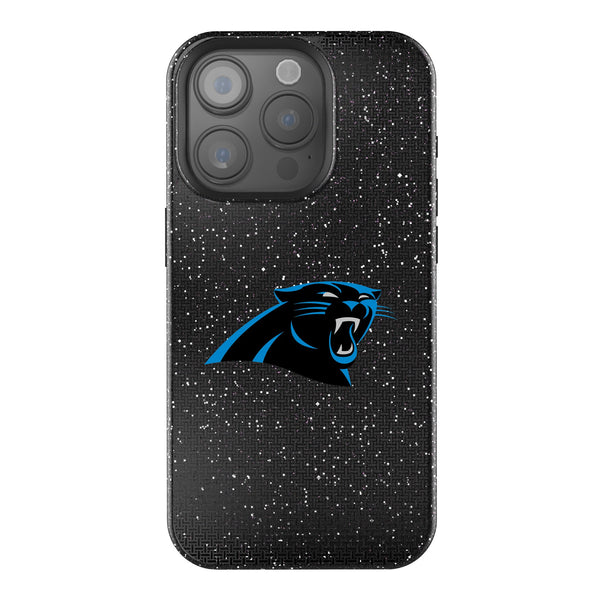 Carolina Panthers Linen iPhone Bling Phone Case for Apple iPhone