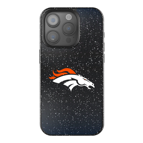 Denver Broncos Linen iPhone Bling Phone Case for Apple iPhone