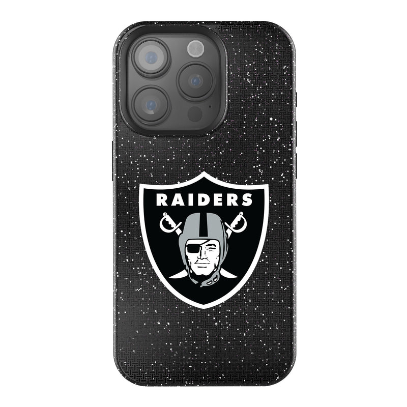Las Vegas Raiders Linen iPhone Bling Phone Case for Apple iPhone