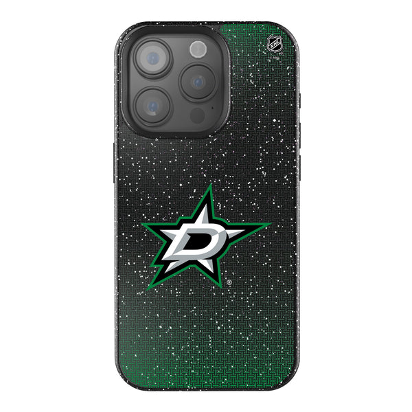Dallas Stars Linen iPhone Bling Phone Case for Apple iPhone