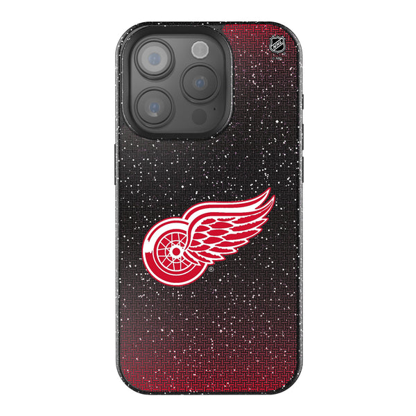 Detroit Red Wings Linen iPhone Bling Phone Case for Apple iPhone