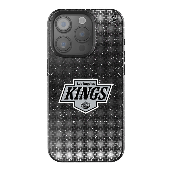 LA Kings Linen iPhone Bling Phone Case for Apple iPhone