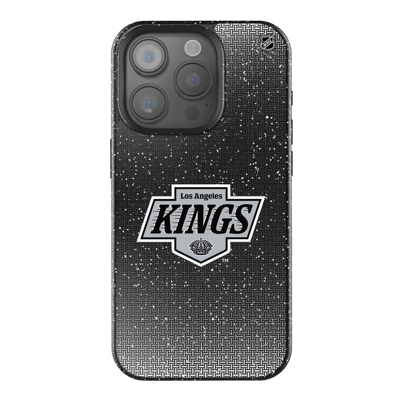 LA Kings Linen iPhone Bling Phone Case for Apple iPhone