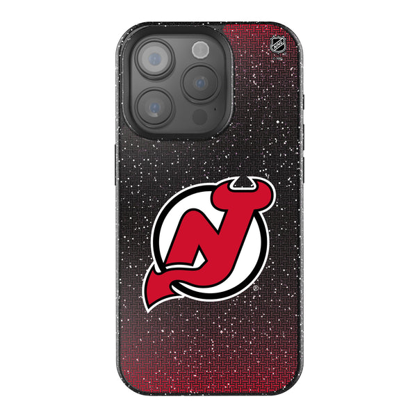 New Jersey Devils Linen iPhone Bling Phone Case for Apple iPhone