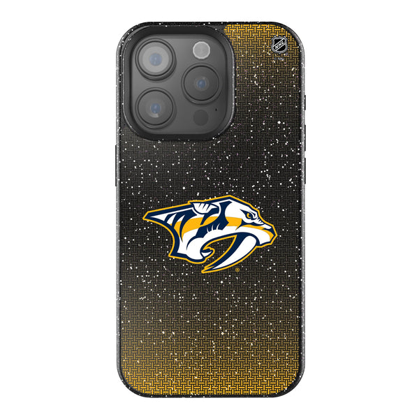 Nashville Predators Linen iPhone Bling Phone Case for Apple iPhone