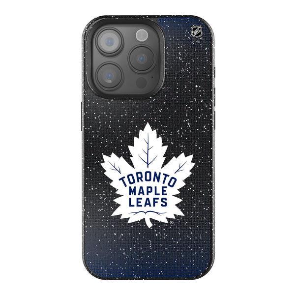 Toronto Maple Leafs Linen iPhone Bling Phone Case for Apple iPhone