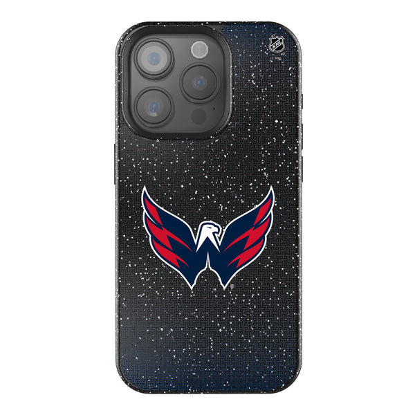 Washington Capitals Linen iPhone Bling Phone Case for Apple iPhone
