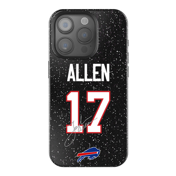 Josh Allen Buffalo Bills 17 Ready iPhone Bling Phone Case