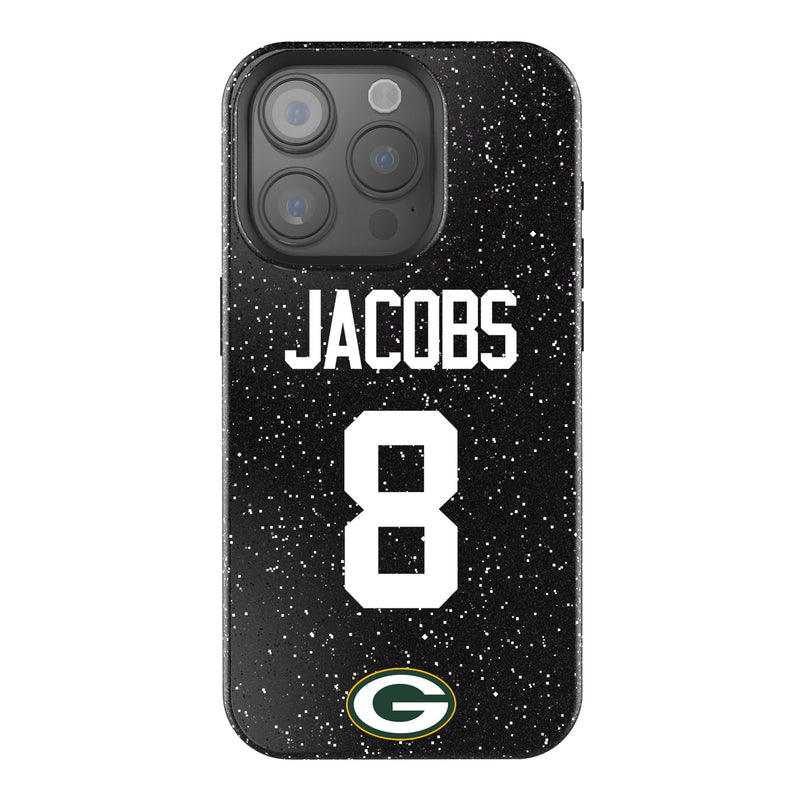 Josh Jacobs Green Bay Packers 8 Ready iPhone Bling Phone Case