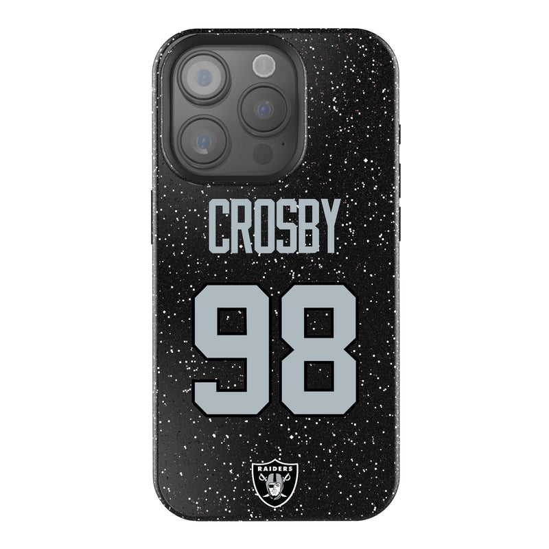 Maxx Crosby Las Vegas Raiders 98 Ready iPhone Bling Phone Case
