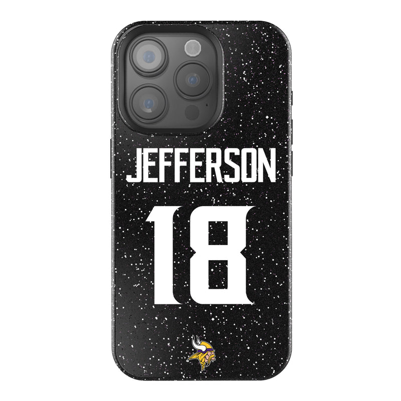 Justin Jefferson Minnesota Vikings 18 Ready iPhone Bling Phone Case