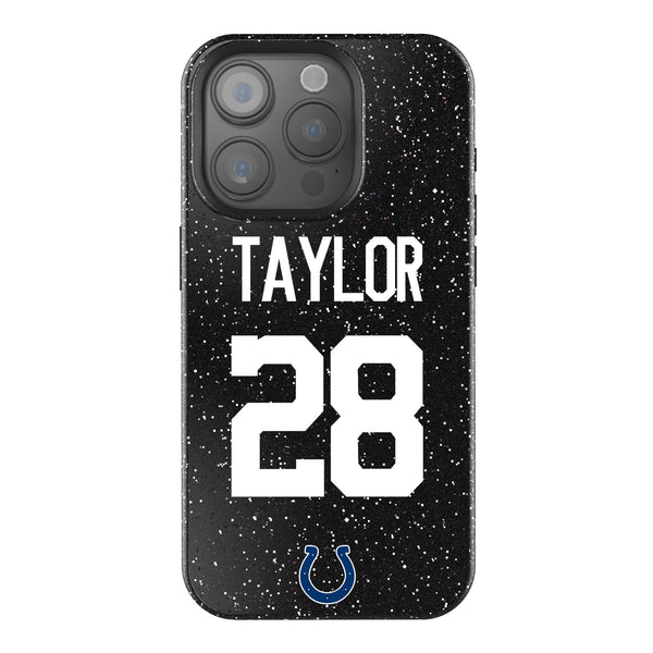 Jonathan Taylor Indianapolis Colts 28 Ready iPhone Bling Phone Case