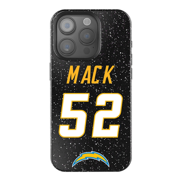 Khalil Mack Los Angeles Chargers 52 Ready iPhone Bling Phone Case