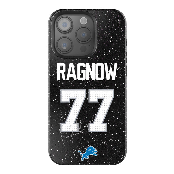 Frank Ragnow Detroit Lions 77 Ready iPhone Bling Phone Case