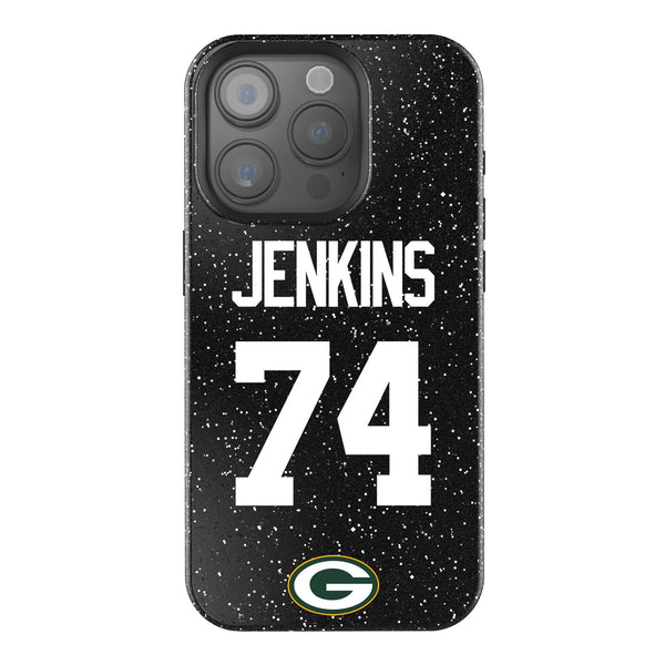 Elgton Jenkins Green Bay Packers 74 Ready iPhone Bling Phone Case