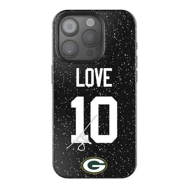 Jordan Love Green Bay Packers 10 Ready iPhone Bling Phone Case