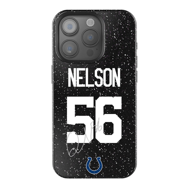 Quenton Nelson Indianapolis Colts 56 Ready iPhone Bling Phone Case