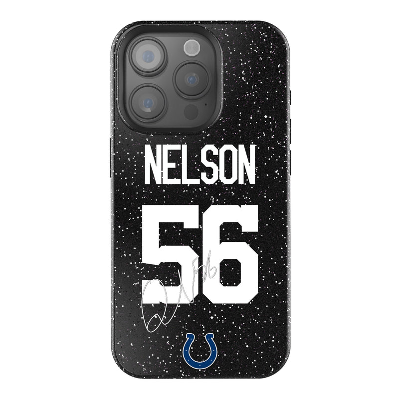 Quenton Nelson Indianapolis Colts 56 Ready iPhone Bling Phone Case