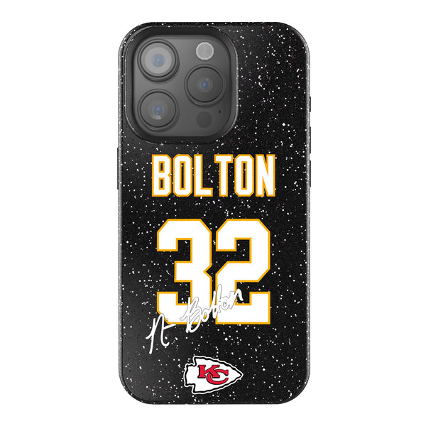 Nick Bolton Kansas City Chiefs 32 Ready iPhone Bling Phone Case
