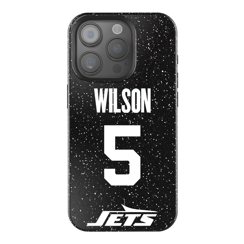 Garrett Wilson New York Jets 5 Ready iPhone Bling Phone Case