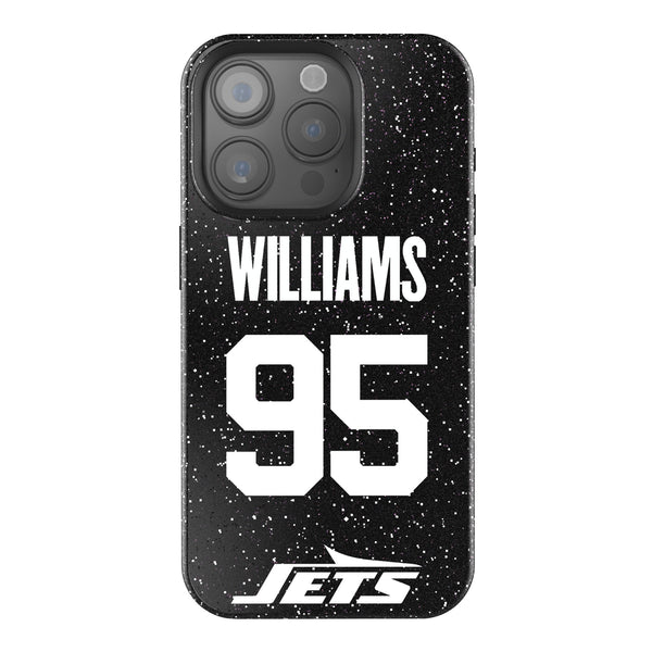 Quinnen Williams New York Jets 95 Ready iPhone Bling Phone Case