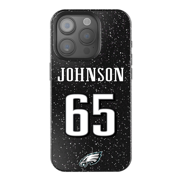 Lane Johnson Philadelphia Eagles 65 Ready iPhone Bling Phone Case