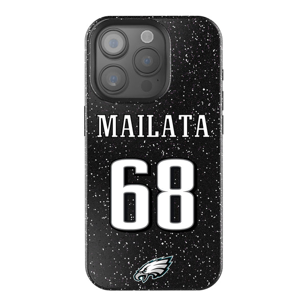 Jordan Mailata Philadelphia Eagles 68 Ready iPhone Bling Phone Case