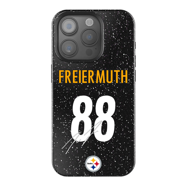 Pat Freiermuth Pittsburgh Steelers 88 Ready iPhone Bling Phone Case