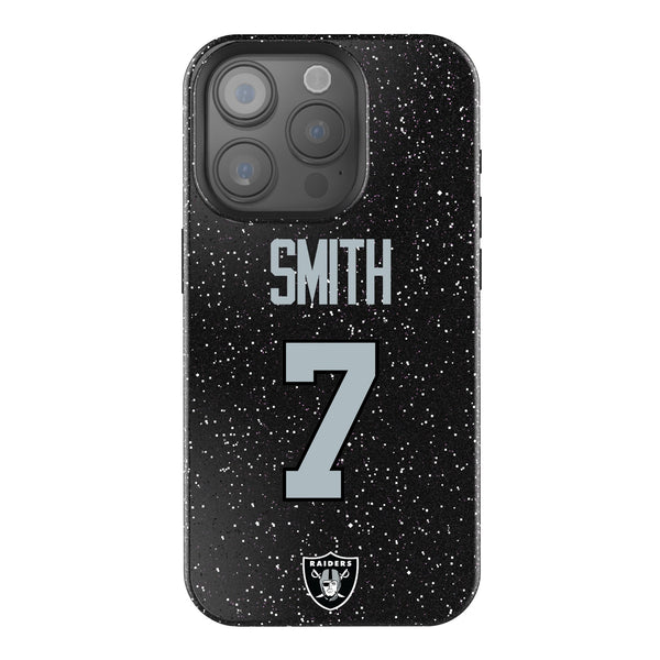 Geno Smith Las Vegas Raiders 7 Game Tactic iPhone Bling Phone Case for Apple iPhone