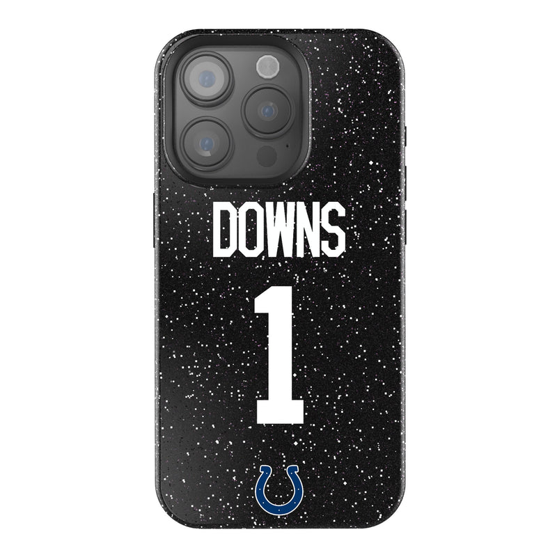 Josh Downs Indianapolis Colts 1 Ready iPhone Bling Phone Case