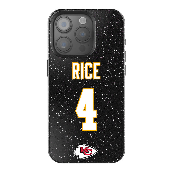 Rashee Rice Kansas City Chiefs 4 Ready iPhone Bling Phone Case