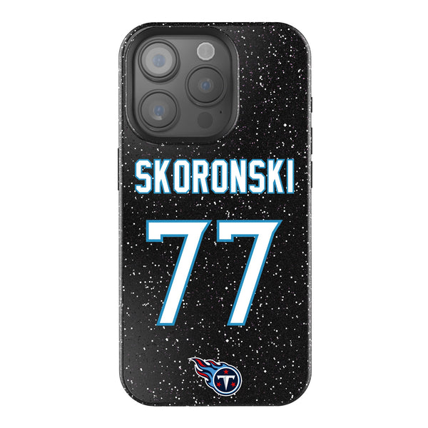 Peter Skoronski Tennessee Titans 77 Ready iPhone Bling Phone Case