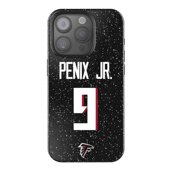 Michael Penix Jr. Atlanta Falcons 9 Game Tactic iPhone Bling Phone Case for Apple iPhone