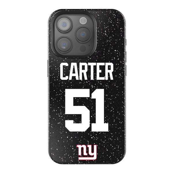 Abdul Carter New York Giants 51 Game Tactic iPhone Bling Phone Case for Apple iPhone