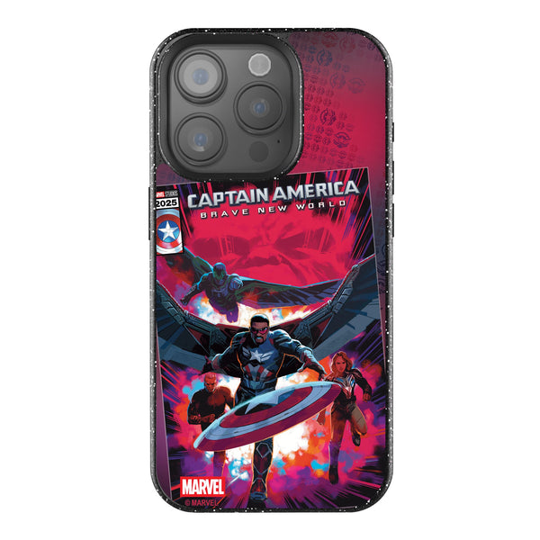 Marvel Avengers Sam Wilson Captain America Cover Art iPhone Bling Phone Case for Apple iPhone
